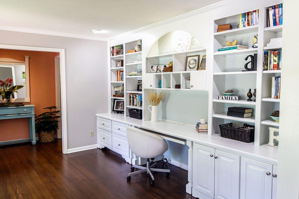Home office renovation